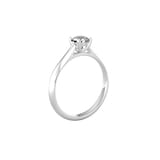 By Request 18ct White Gold 0.50ct Diamond Ring - Ring Size J.5