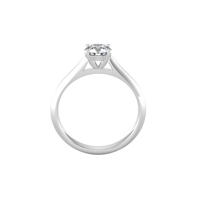 By Request 9ct White Gold 0.75ct Diamond Ring - Ring Size K