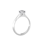 By Request 9ct White Gold 0.75ct Diamond Ring - Ring Size K