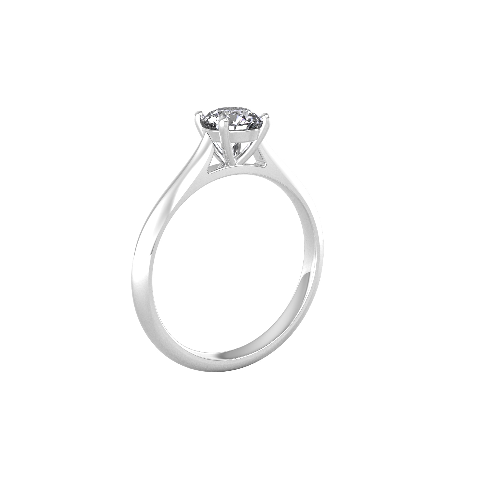 By Request 9ct White Gold 1ct Diamond Ring