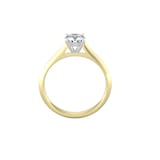 By Request 9ct White & Yellow Gold 1ct Diamond Ring - Ring Size L.5