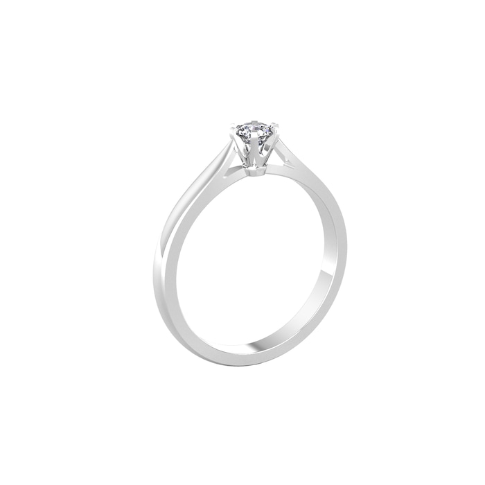 By Request 18ct White Gold 0.33ct Diamond Ring