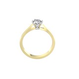 By Request 18ct White & Yellow Gold 0.50ct Diamond Ring