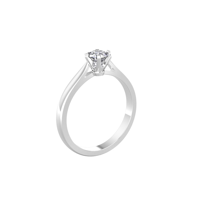 By Request 18ct White Gold 0.60ct Diamond Ring