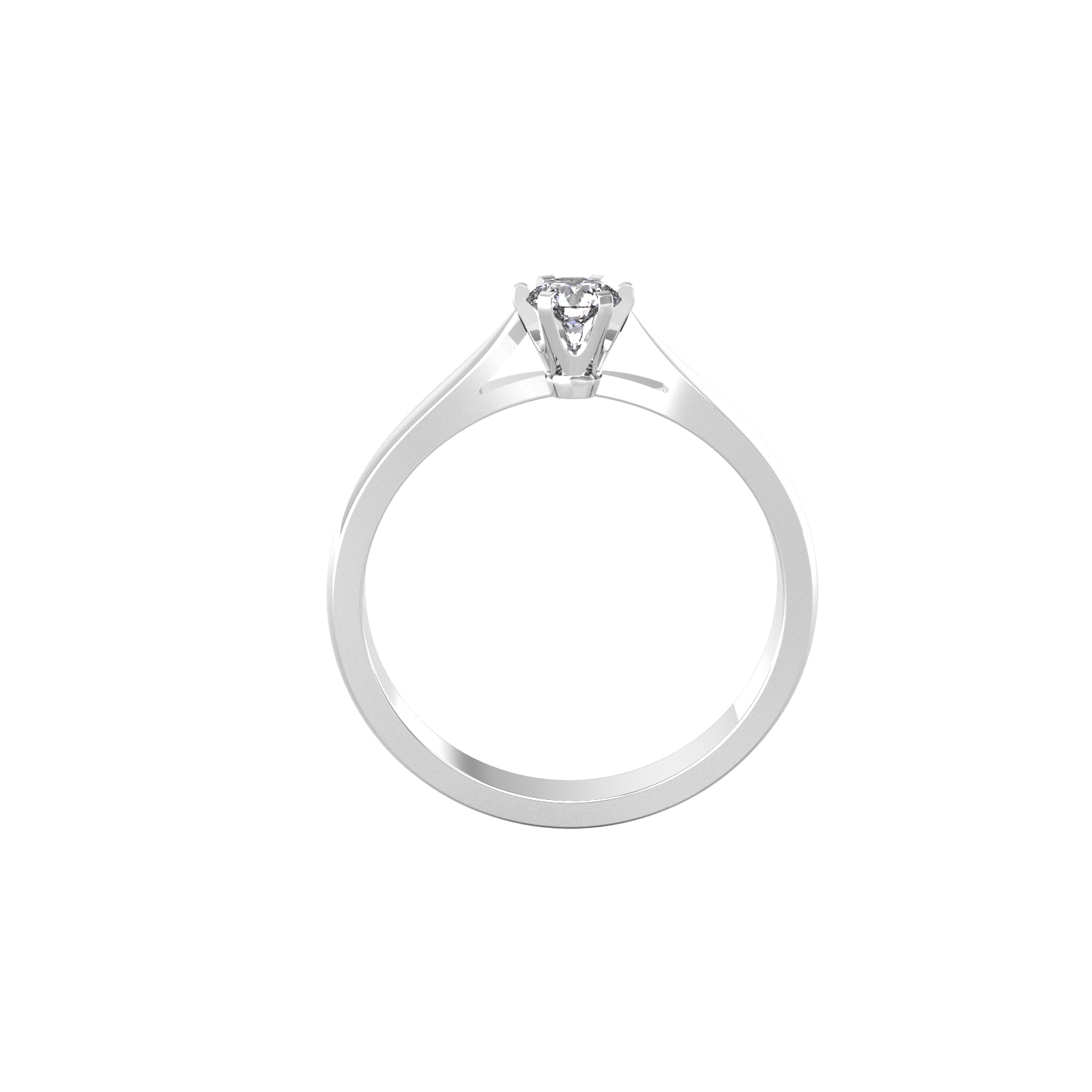 By Request 18ct White Gold 0.25ct Diamond Ring