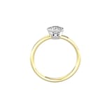 By Request 9ct White & Yellow Gold 0.80ct Diamond Ring - Ring Size B.5