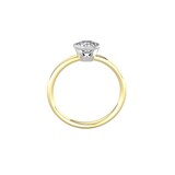 By Request 18ct White & Yellow Gold 0.80ct Diamond Ring - Ring Size C