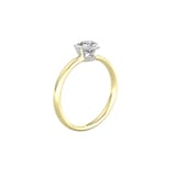 By Request 18ct White & Yellow Gold 1ct Diamond Ring - Ring Size H.5