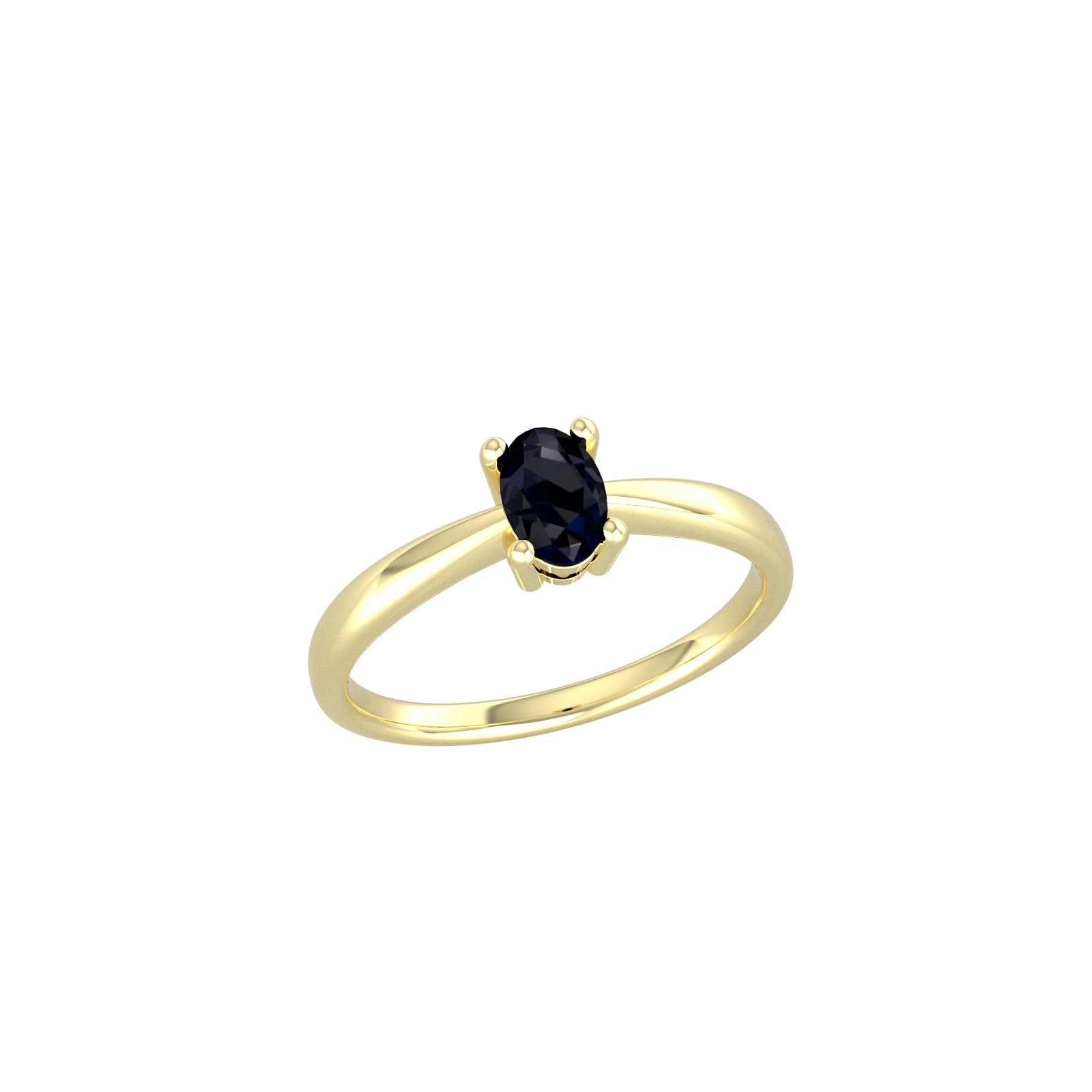 By Request 9ct Yellow Gold 4 Claw Oval Sapphire Ring By Request 9ct Yellow Gold 4 Claw Oval Sapphire Ring