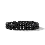 David Yurman Curb Chain Bracelet in Black Titanium, 11.5mm