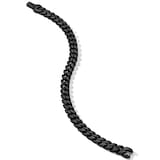 David Yurman Curb Chain Bracelet in Black Titanium - Size Medium