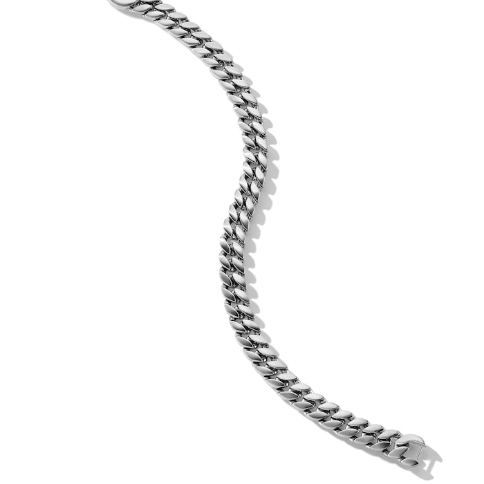 David Yurman Curb Chain Bracelet in Sterling Silver, 8mm