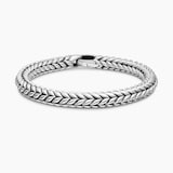 David Yurman Chevron Bead Bracelet in Sterling Silver, 8mm