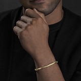 David Yurman Spiritual Beads Cushion Bracelet in 18ct Yellow Gold, 4mm