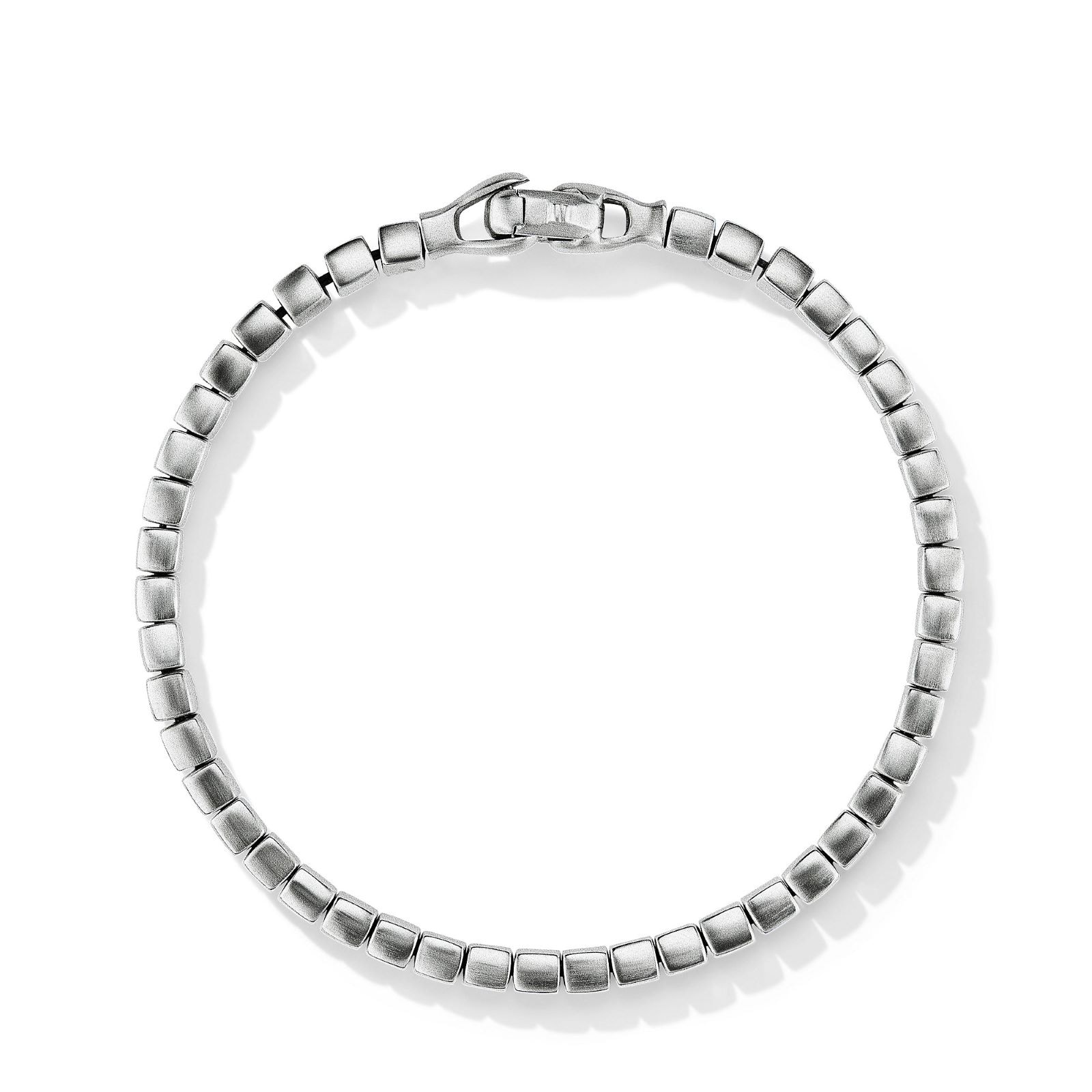 David Yurman Spiritual Beads Cushion Bracelet in Sterling Silver, 4mm