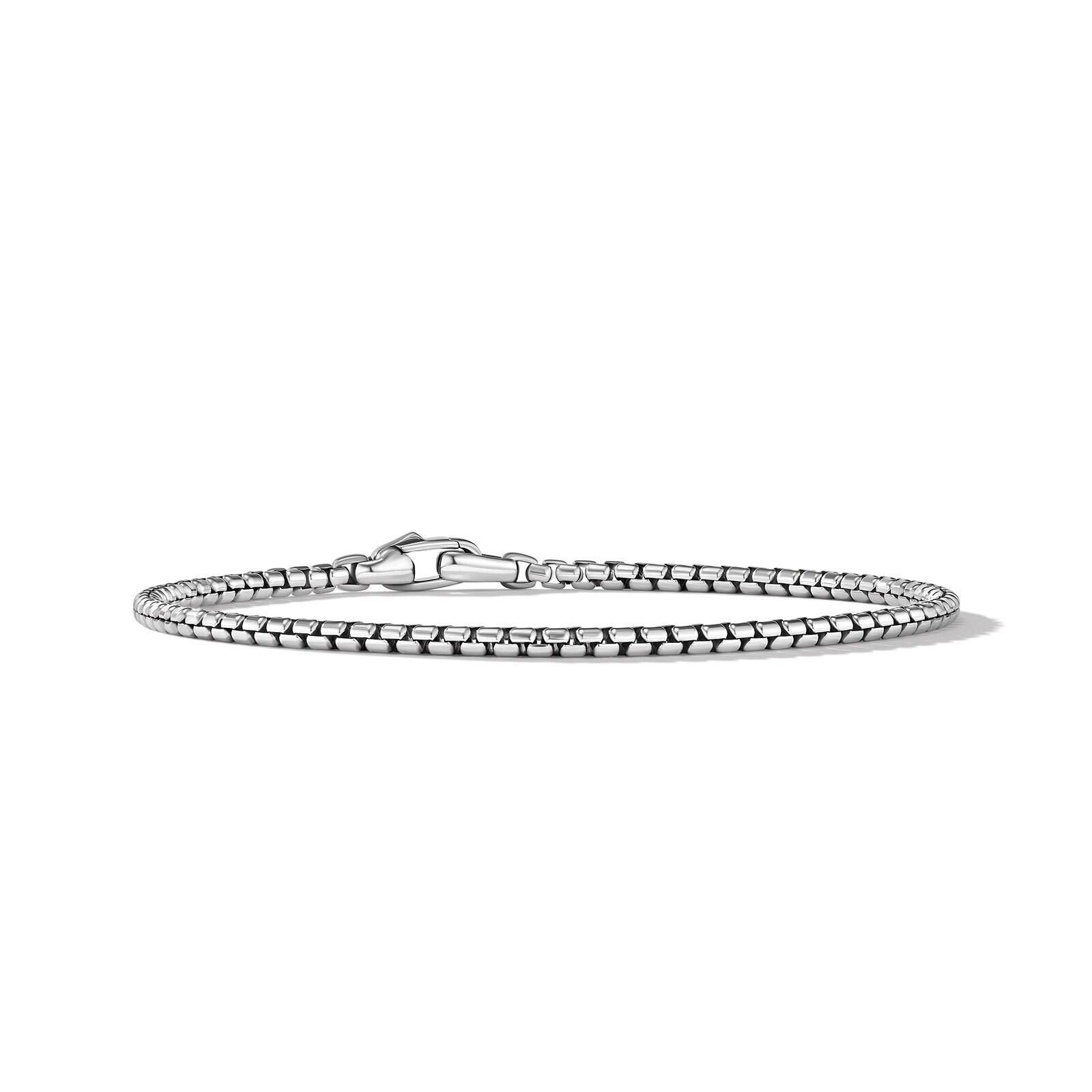 David Yurman Medium Sterling Silver orders Box Chain Bracelet