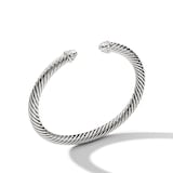 David Yurman Classic Cable Bracelet in Sterling Silver with Diamonds, 5mm