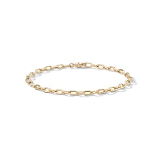 David Yurman DY Madison® Chain Bracelet in 18ct Yellow Gold, 3mm
