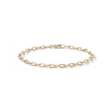 David Yurman DY Madison® Chain Bracelet in 18ct Yellow Gold, 3mm