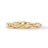 David Yurman DY Madison® Chain Bracelet in 18ct Yellow Gold - Size Large