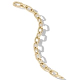David Yurman DY Madison® Chain Bracelet in 18ct Yellow Gold - Size Large