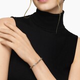 David Yurman DY Madison® Chain Bracelet in Sterling Silver with 18ct Yellow Gold - Size Medium