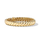 David Yurman Sculpted Cable Bracelet in 18ct Yellow Gold, 8.5mm