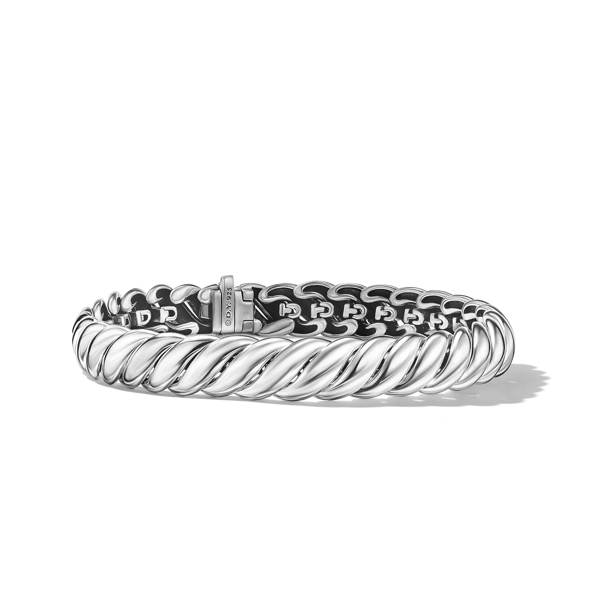 David Yurman Sculpted Cable Bracelet in Sterling Silver, 8.5mm