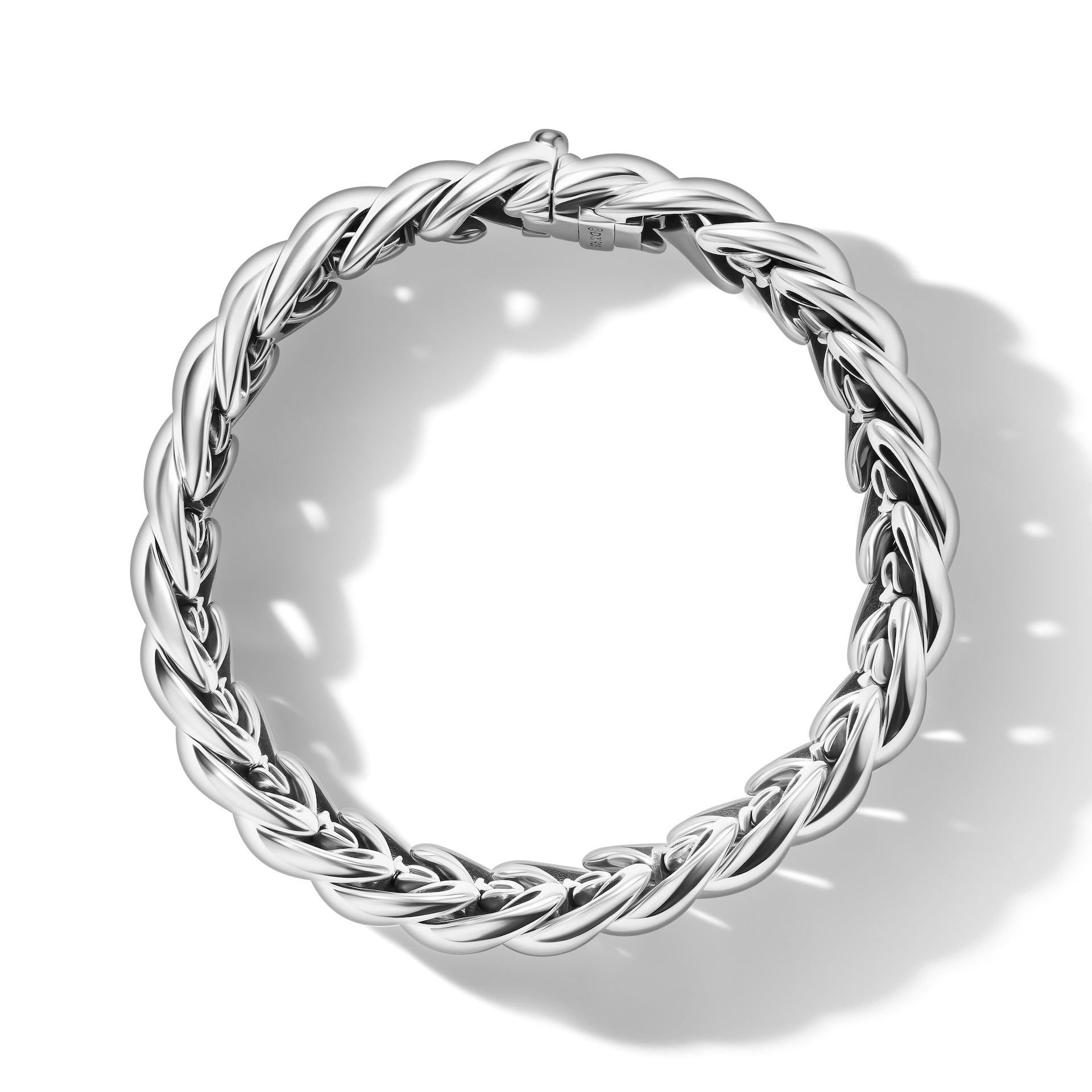 David Yurman Sculpted Cable Bracelet in Sterling Silver, 14mm