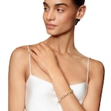 David Yurman DY Madison® Chain Bracelet in 18ct Yellow Gold with Diamonds, 8.5mm