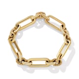 David Yurman Lexington Chain Bracelet in 18ct Yellow Gold, 9.8mm