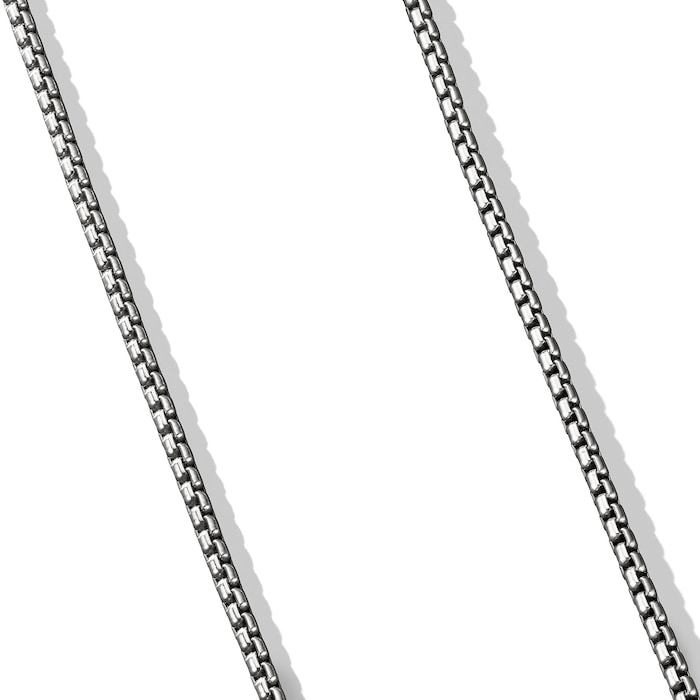 David Yurman Box Chain Necklace in Sterling Silver, 3.6mm