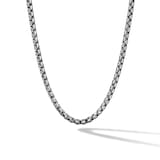 David Yurman Box Chain Necklace in Sterling Silver, 3.6mm