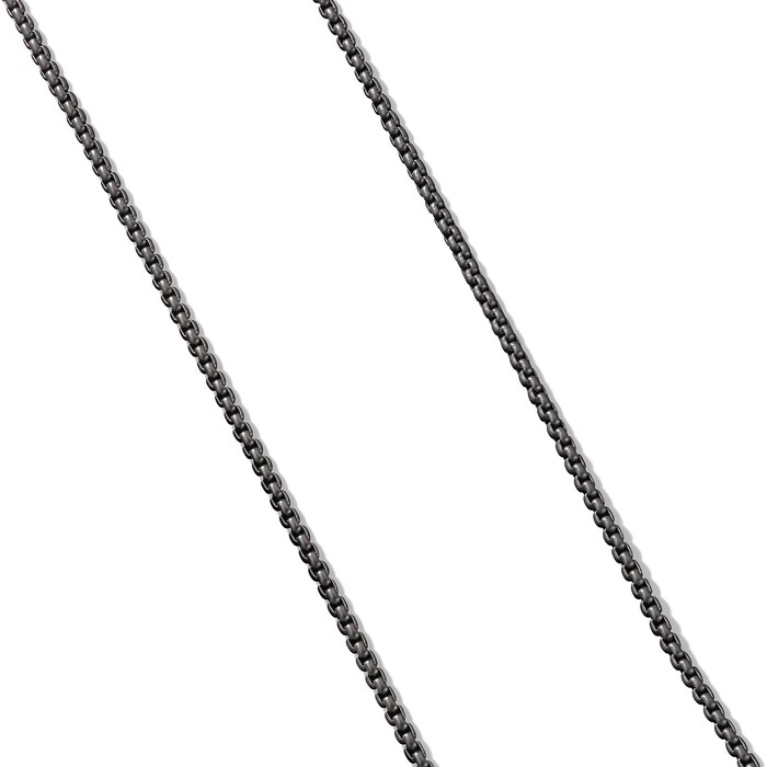 David Yurman Box Chain Necklace in Stainless Steel, 2.7mm