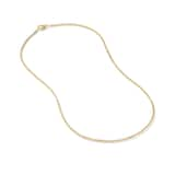 David Yurman Box Chain Necklace in 18ct Yellow Gold, 2.7mm