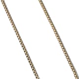David Yurman Box Chain Necklace in 18ct Yellow Gold, 3.4mm