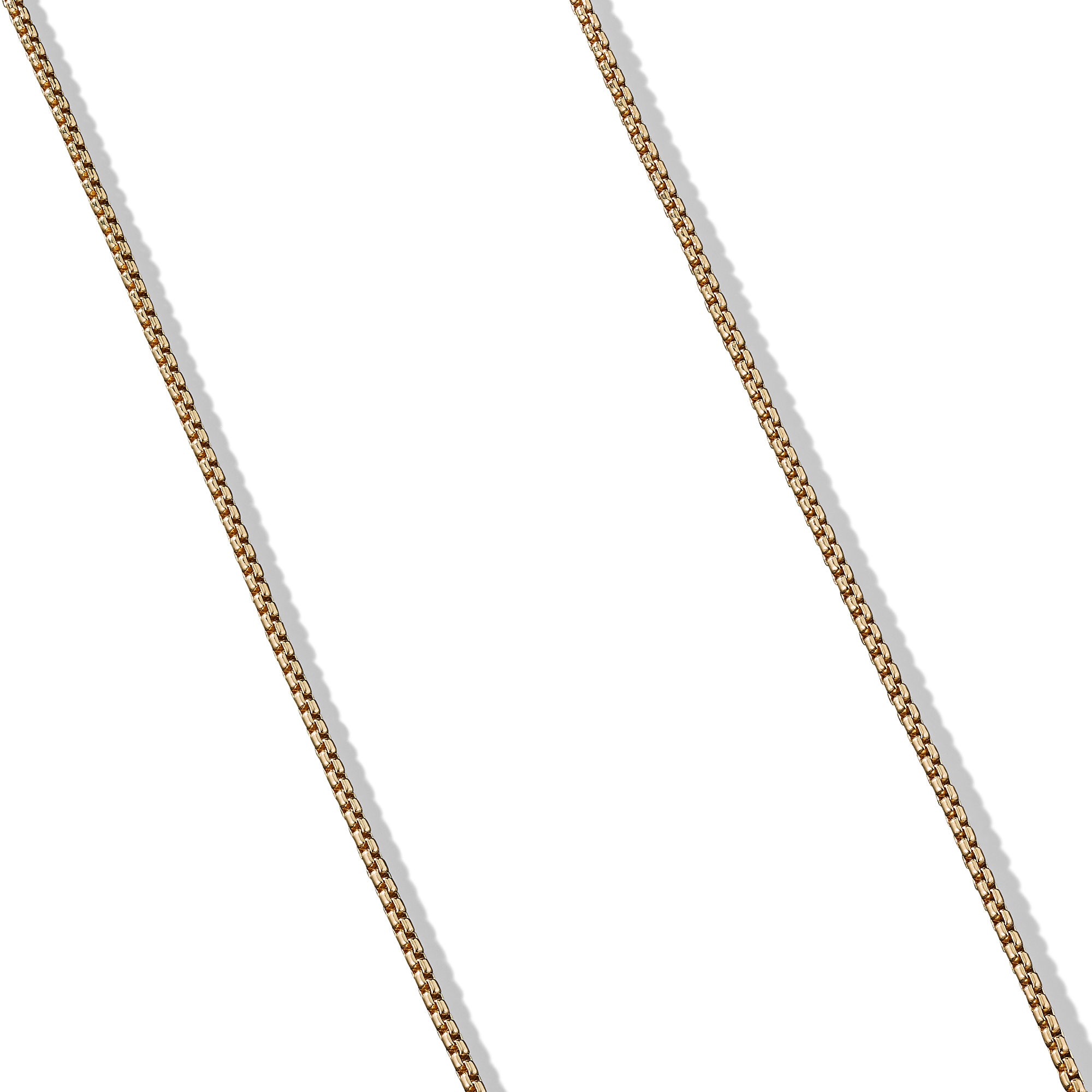 David Yurman Box Chain Necklace in 18ct Yellow Gold, 1.7mm David Yurman Box Chain Necklace in 18ct Yellow Gold, 1.7mm