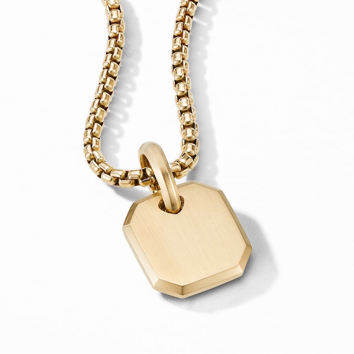 David Yurman Roman Amulet in 18ct Yellow Gold, 15mm