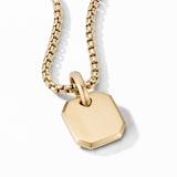 David Yurman Roman Amulet in 18ct Yellow Gold, 15mm