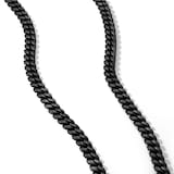 David Yurman Curb Chain Necklace in Black Titanium, 8mm