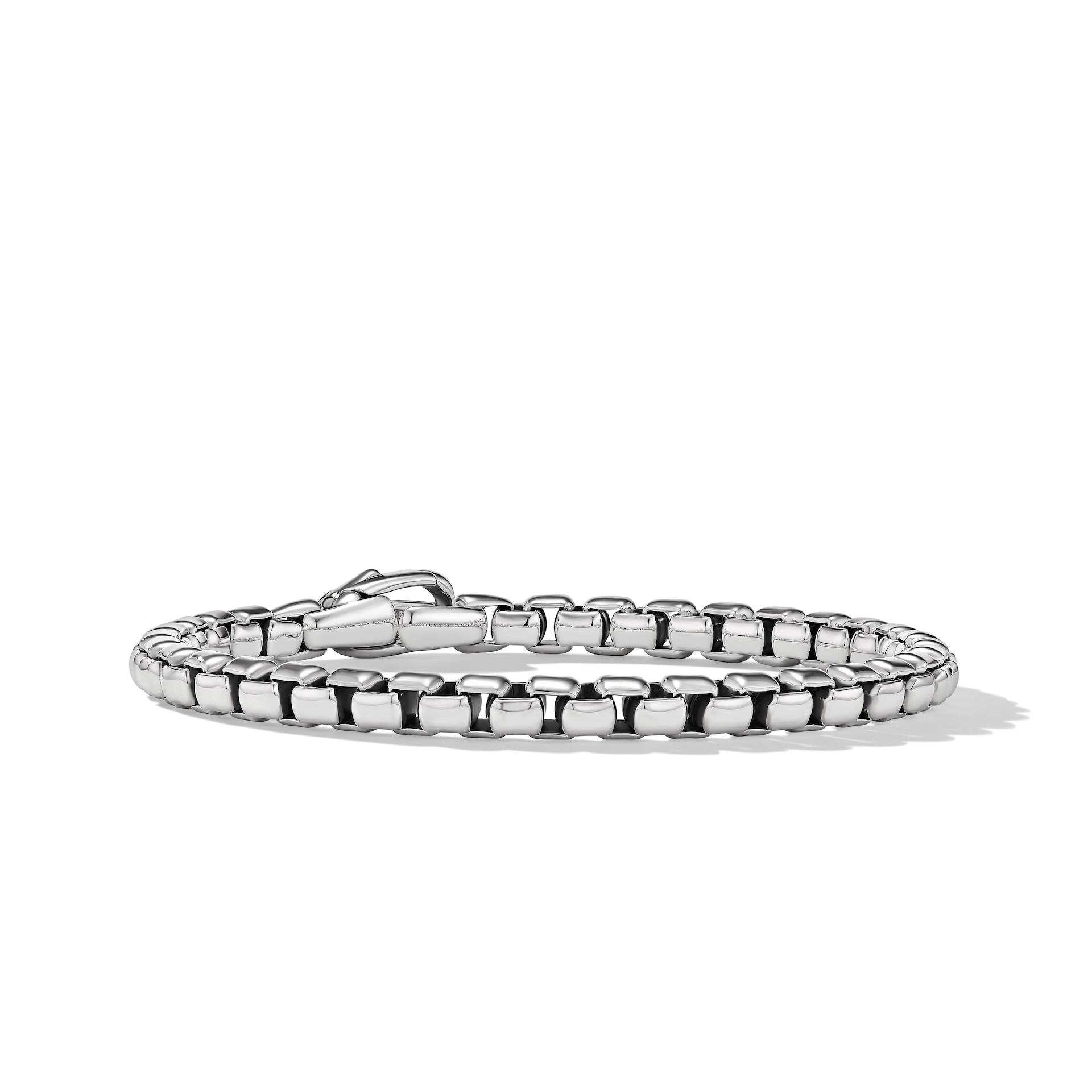 David Yurman Box Chain Bracelet in Sterling Silver, 5mm