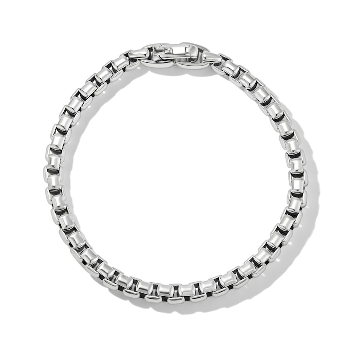 David Yurman Box Chain Bracelet in Sterling Silver, 5mm