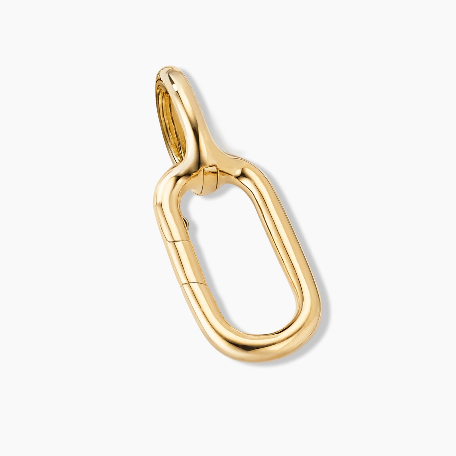 David Yurman Lexington Amulet Holder in 18ct Yellow Gold, 21mm