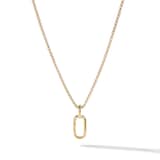 David Yurman Lexington Amulet Holder in 18ct Yellow Gold, 21mm