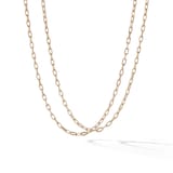 David Yurman DY Madison® Chain Necklace in 18ct Yellow Gold, 3mm