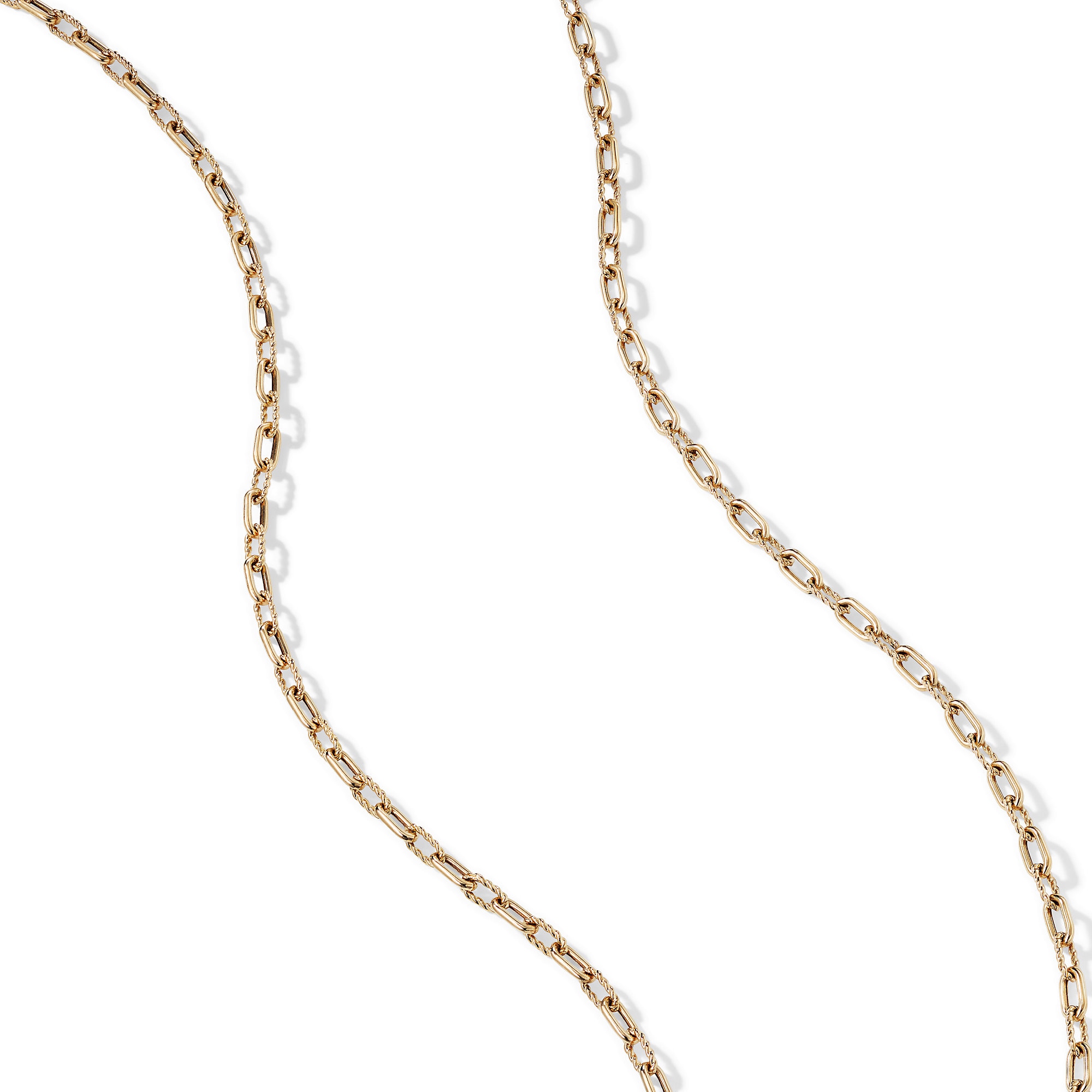 David Yurman DY Madison® Chain Necklace in 18ct Yellow Gold, 3mm David Yurman DY Madison® Chain Necklace in 18ct Yellow Gold, 3mm