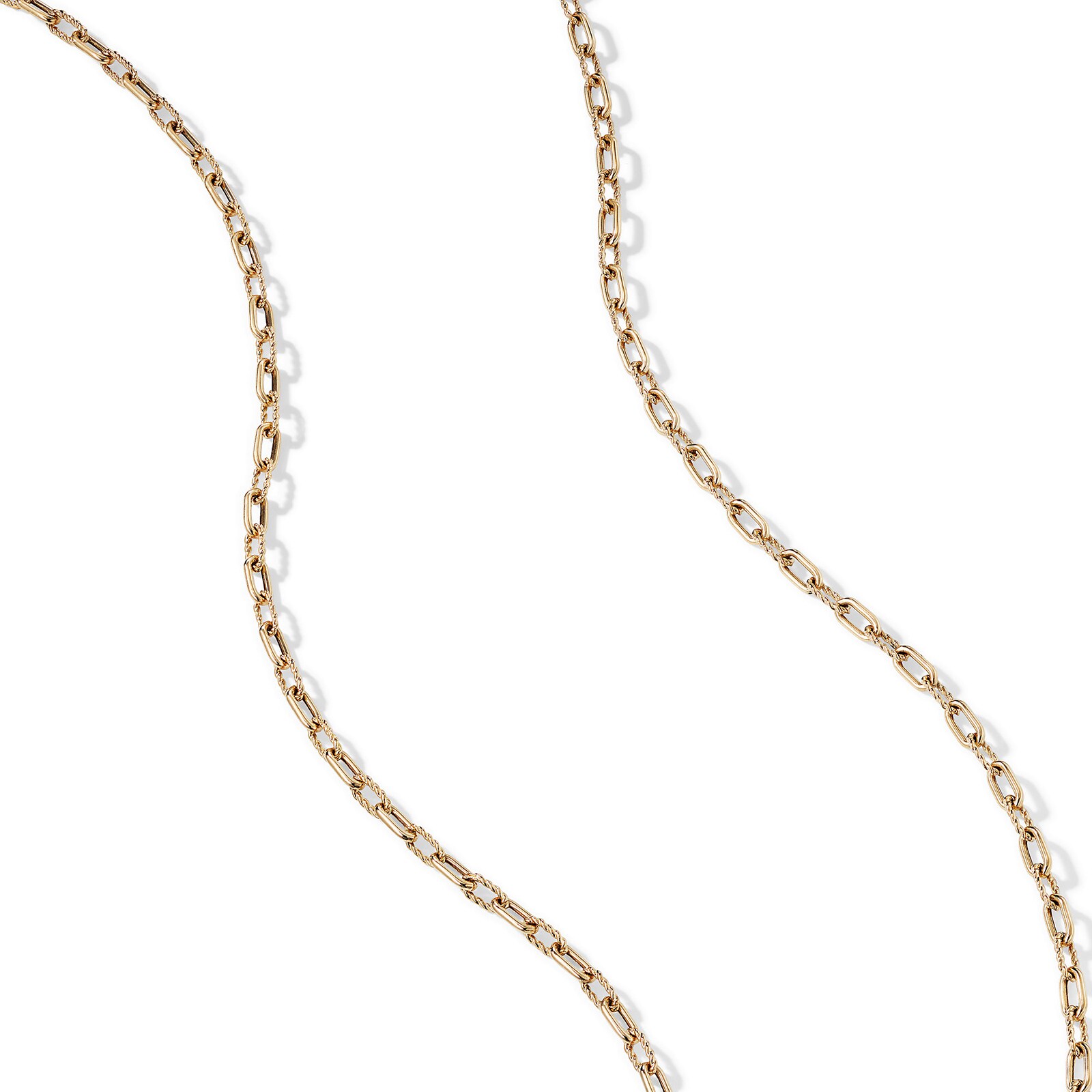 David Yurman DY Madison® Chain Necklace in 18ct Yellow Gold, 3mm David Yurman DY Madison® Chain Necklace in 18ct Yellow Gold, 3mm