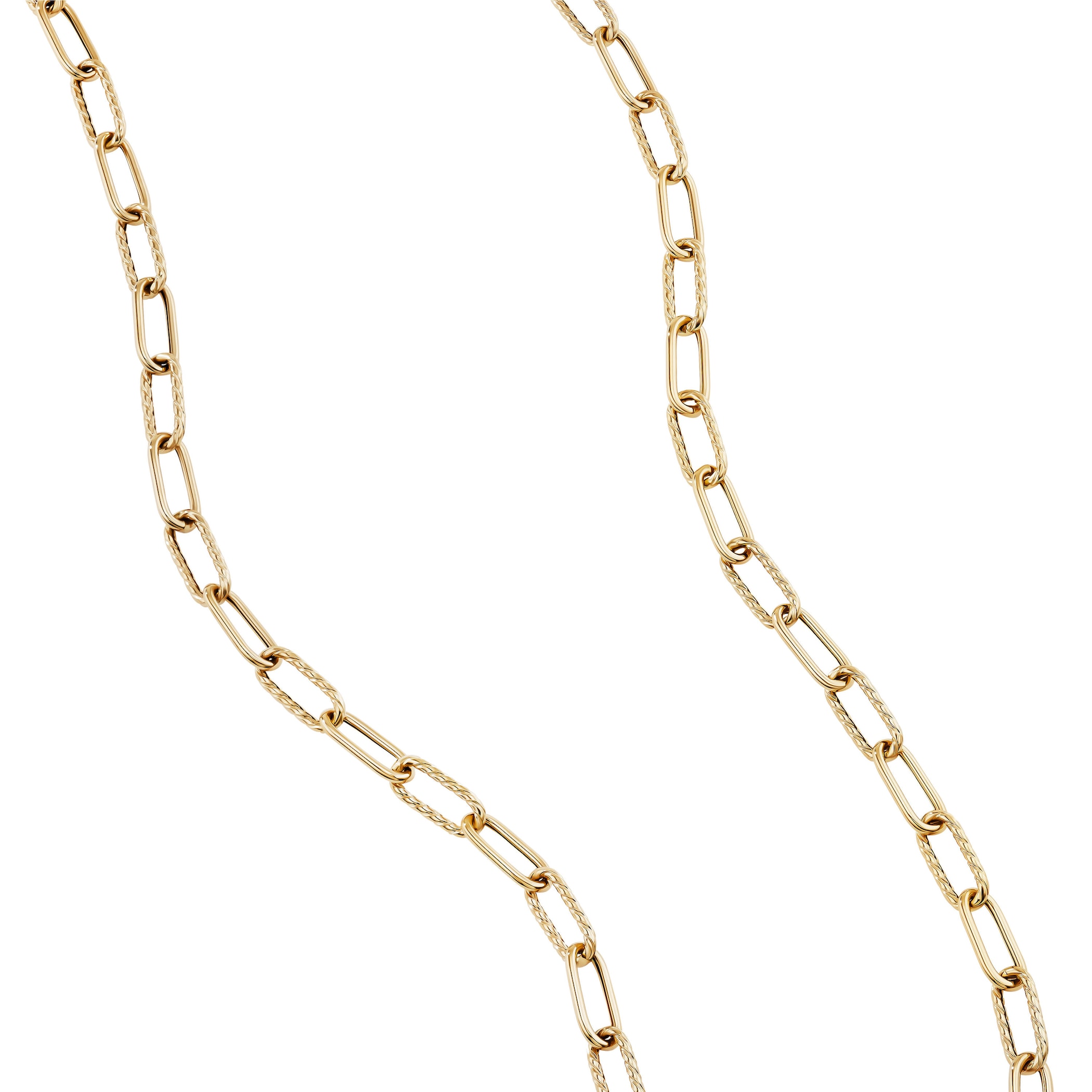 David Yurman DY Madison® Chain Necklace in 18ct Yellow Gold, 4mm David Yurman DY Madison® Chain Necklace in 18ct Yellow Gold, 4mm
