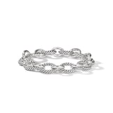 David Yurman Oval Link Chain Bracelet in Sterling Silver, 12mm