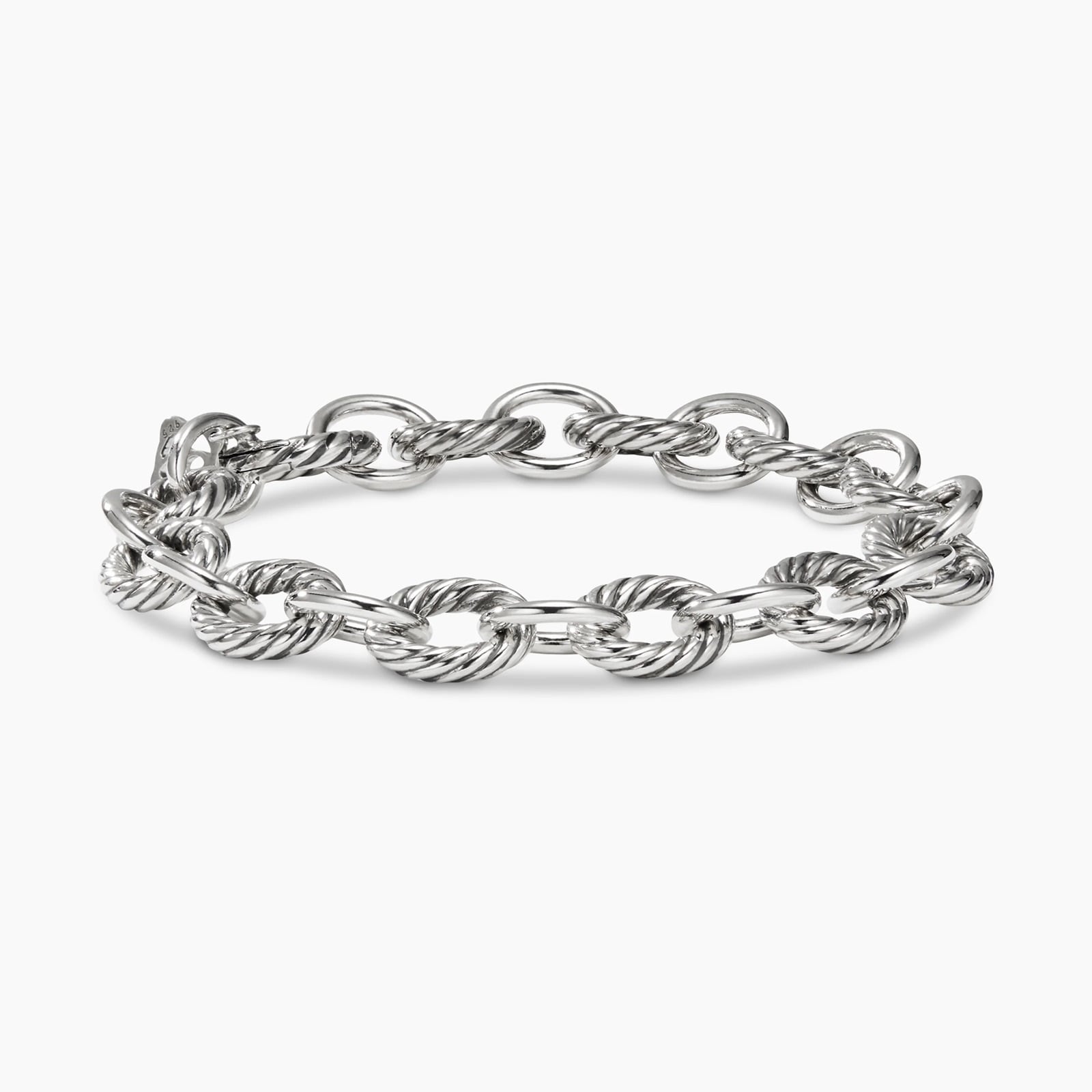 David Yurman Oval Link Chain Bracelet in Sterling Silver, 10mm